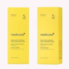 ماسک شب کوجیک اسید و زرد چوبه مدی کیوب Medicube روشن کننده و ضد پیری اصل